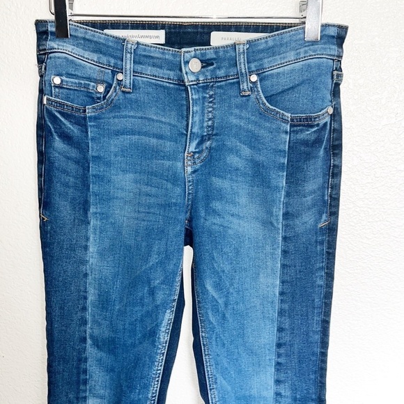 Pilcro and the Letterpress Parallel Raw Hem Jeans - Picture 2 of 11